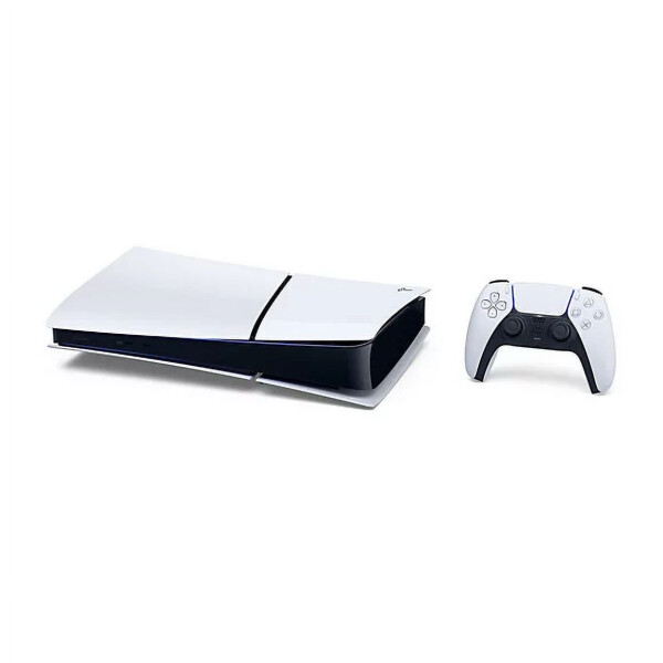 Sony PlayStation 5 (PS5) Digital Console Slim Edition W/ Mightyskins Custom Skin Code Voucher - Bundle - 3