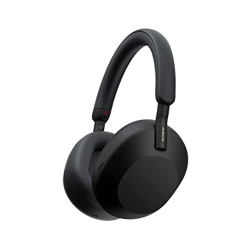 Sony WH-1000XM5 The Best Wireless Noise Canceling Headphones with Auto Noise Canceling Optimizer, Crystal Clear Hands-Free Calling, and Alexa Voice Control, Black - 3