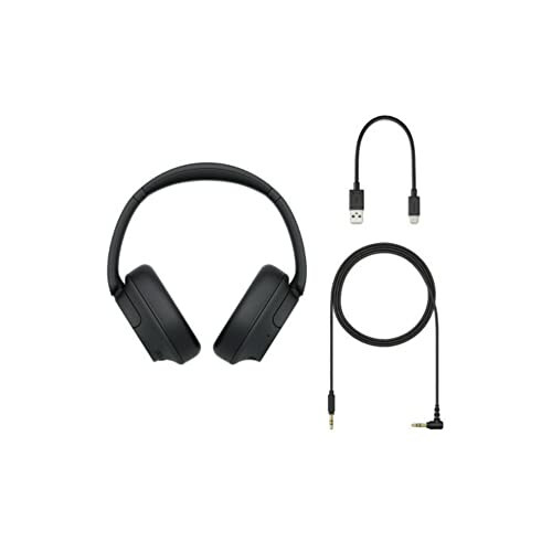 Sony WH-CH720NB Беспроводные Bluetooth-наушники с шумоподавлением - Встроенный микрофон - до 35 часов автономной работы и быстрая зарядка - матовый черный - 7