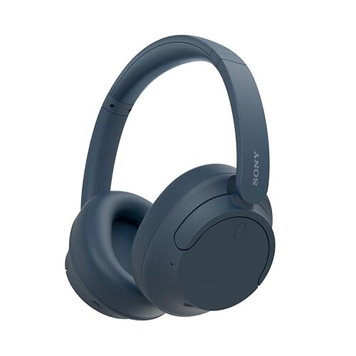 Sony WH-CH720NL Gürültü Önleyici Kablosuz Bluetooth Kulaklık - Dahili Mikrofon - 35 Saate Kadar Pil Ömrü ve Hızlı Şarj - Donanma Mavisi - 8