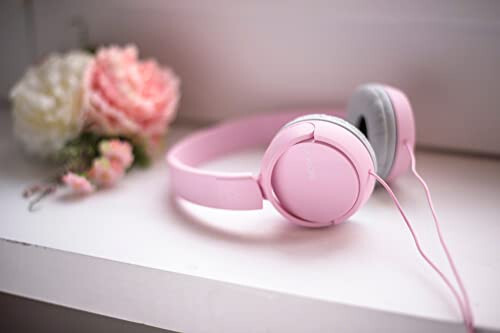 Sony ZX Series Stereo Headphones (Rose) - 4