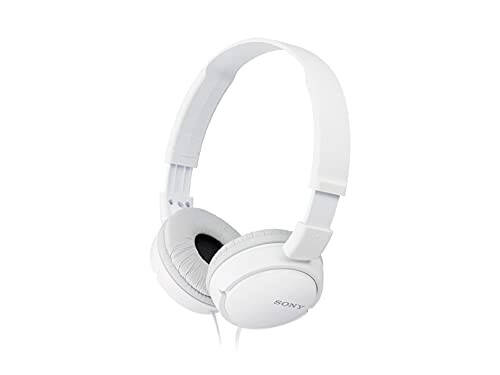 Sony ZX Series Wired On-Ear Headphones, White MDR-ZX110 - 1