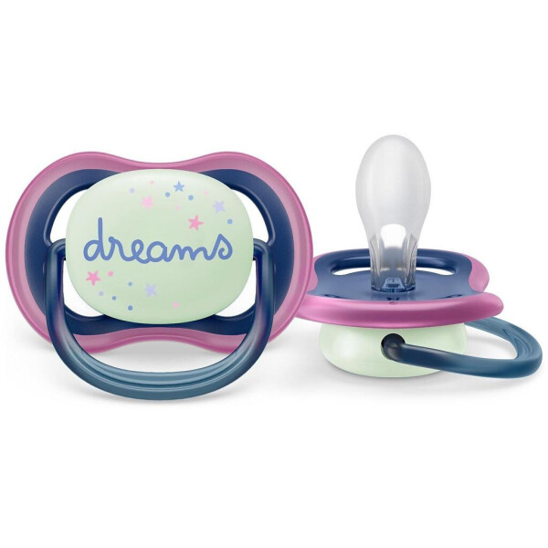 Соска Philips Avent Ultra Air Night Glow, 6-18 месяцев, для девочек - 3