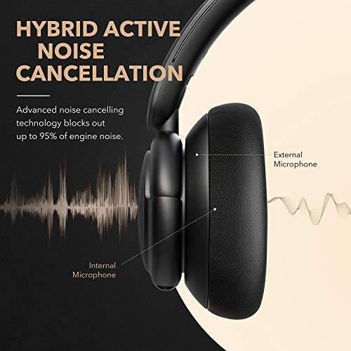 Soundcore by Anker Life Q30 Hybrid Active Noise Cancelling Headphones with Multiple Modes, Hi-Res Sound, Custom EQ via App, 40H Playtime, Comfortable Fit, Bluetooth, Multipoint Connection - 2