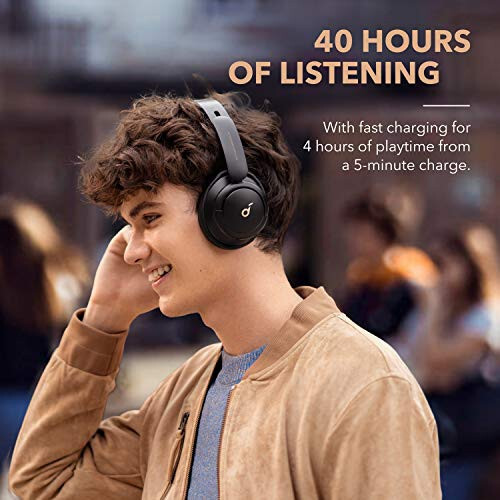 Soundcore by Anker Life Q30 Hybrid Active Noise Cancelling Headphones with Multiple Modes, Hi-Res Sound, Custom EQ via App, 40H Playtime, Comfortable Fit, Bluetooth, Multipoint Connection - 7