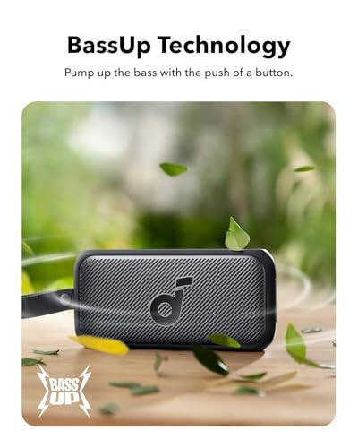 Soundcore Motion 300 Bluetooth Hoparlör, Kablosuz Yüksek Çözünürlüklü Taşınabilir Hoparlör BassUp ile, Açık Hava IPX7 Su Geçirmez Hoparlör, Bluetooth 5.3, 30W Stereo Ses, Ev, Duş ve Seyahat için 13 Saat Uzun Pil Ömrü - 4