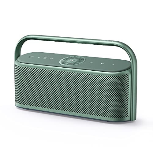 Soundcore Motion X600 Portable Bluetooth Speaker with Wireless Hi-Res Spatial Audio, 50W Sound, IPX7 Waterproof, 12H Long Playtime, Pro EQ, Built-in Handle, AUX-in (Green) (Renewed) - 1