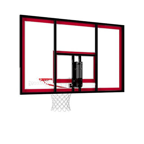 Spalding Shatter-Proof Polycarbonate Backboard & Rim Combo - 2