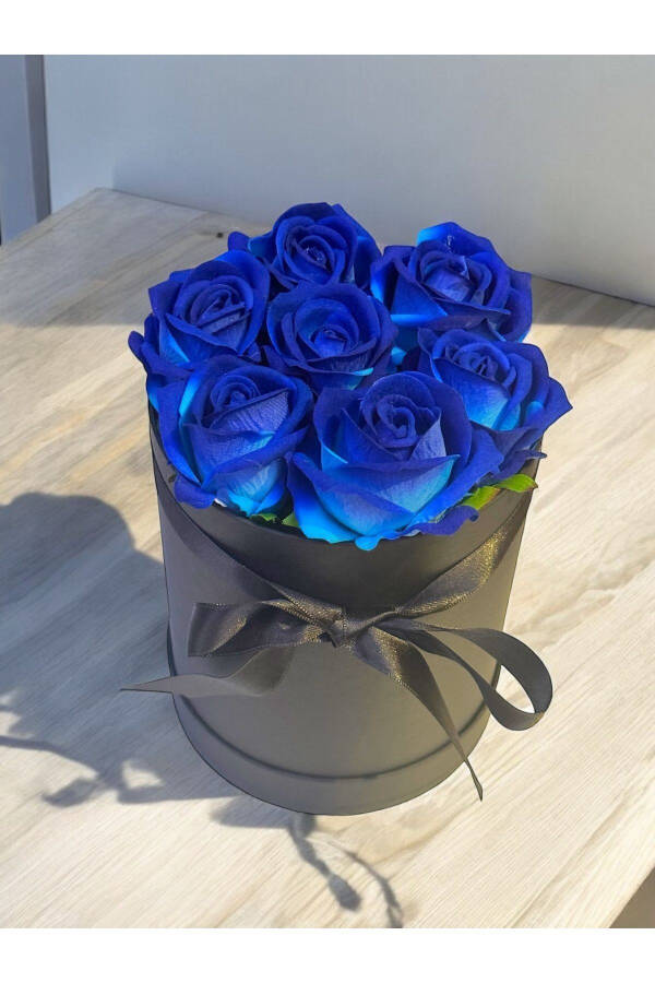 Special Gift Rose Box Blue Gift Flower Birthday Friend Spouse Girl Anniversary Girlfriend - 19