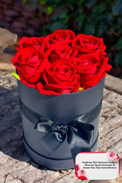 Special Gift Rose Box Red Gift Flower Birthday Friend Husband Daughter Anniversary Lover - 16