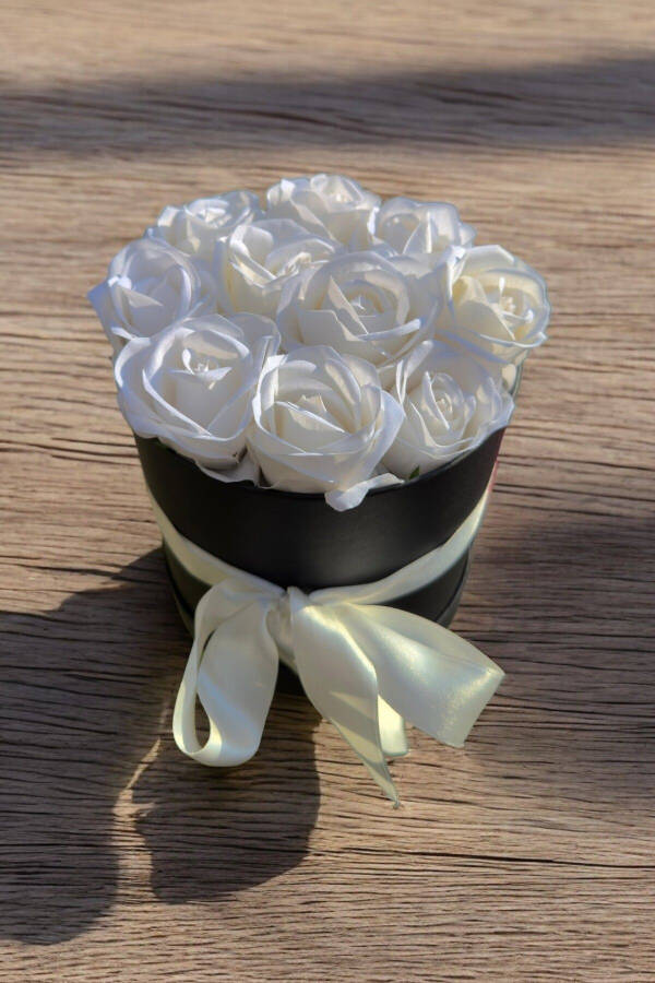 Special Gift Rose Box White Gift Flower Birthday Friend Spouse Girl Anniversary Lover - 9