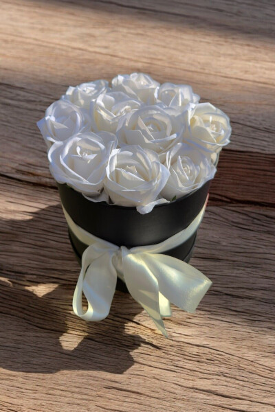 Special Gift Rose Box White Gift Flower Birthday Friend Spouse Girl Anniversary Lover - 3