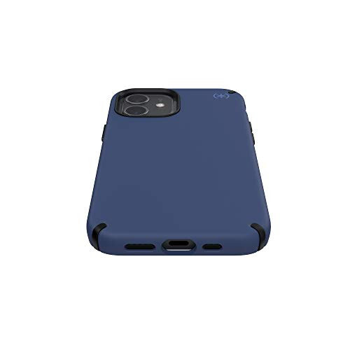 Speck iPhone 12 Case - Drop Protection Fits iPhone 12 Pro & iPhone 12 Phones - Scratch Resistant, Slim Design, Compatible Wireless Charging - Coastal Blue, Black, Storm Blue Presidio2 PRO - 5