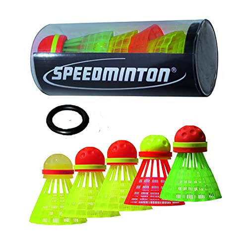 Speedminton S900 Seti - Orijinal Speed Badminton/Crossminton Profesyonel Seti 2 Karbon Raketi, 5 Speeder, Oynanacak Alan ve Çanta Dahil - 4