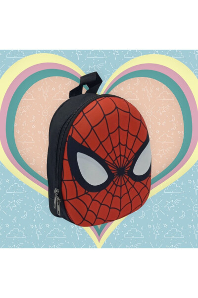 Spider-Man Character 3-6 Years Old Kindergarten And Daily Backpack For Boys Made of Eva Fabric - 3