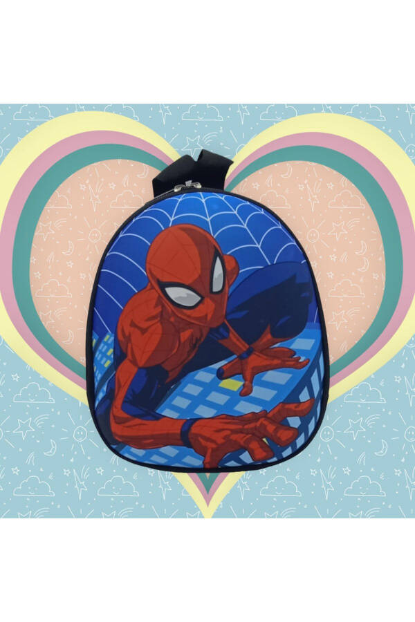 Spider-Man Character Boys 3-6 Years Old Kindergarten And Everyday Backpack Made Of Eva Fabric - 1