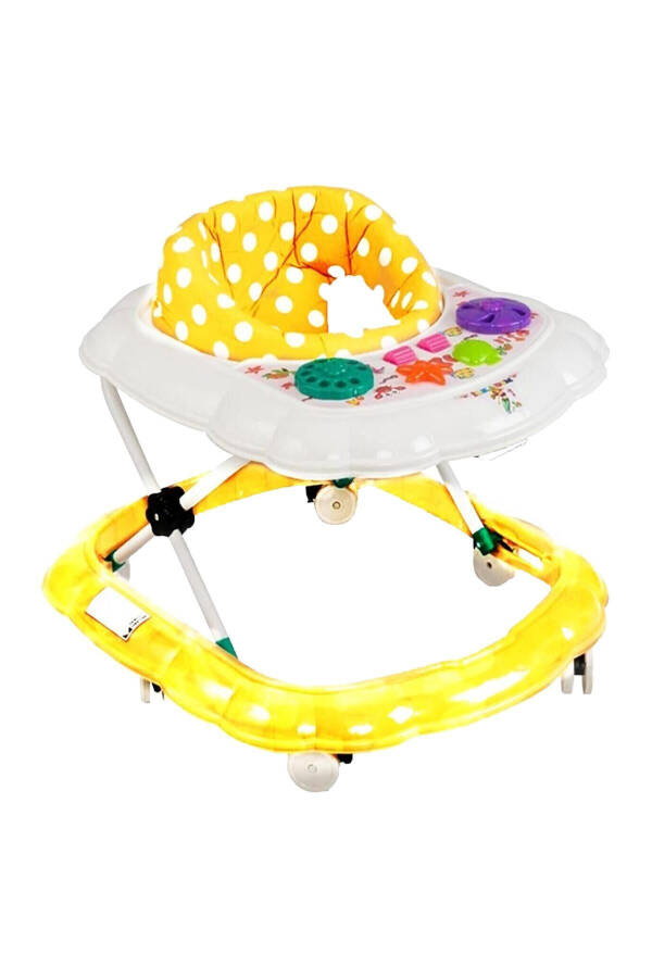 Spider Walker 8 Wheel, Step-by-Step Walker Yellow - 4