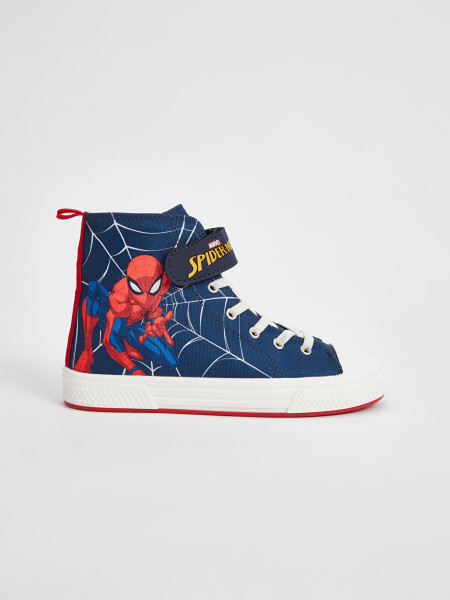 Spiderman Printed Ankle-High Boys' Sneakers - 2