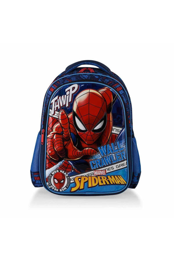 Spiderman Wall Crawler School Backpack 48097 - 1