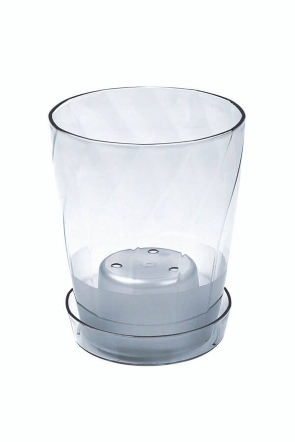 Spiral Orchid Pot Transparent 1.3 L Transparent Orchid Pot - 1