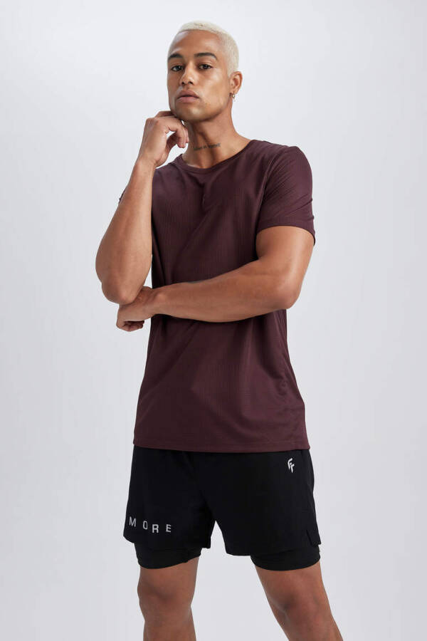 Спортивные шорты DeFactoFit Slim Fit Woven черные - 17