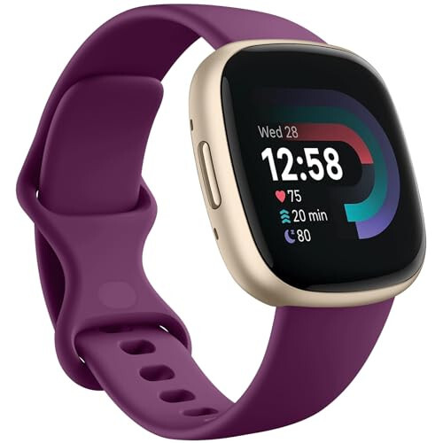 Спортивный браслет Adorve, совместимый с браслетами Fitbit Sense/Sense 2/Versa 3/Versa 4, для женщин и мужчин, мягкий спортивный ремешок для запястья, замена ремешка для умных часов Fitbit Sense 2/Sense/Versa 3/Versa 4 - 1