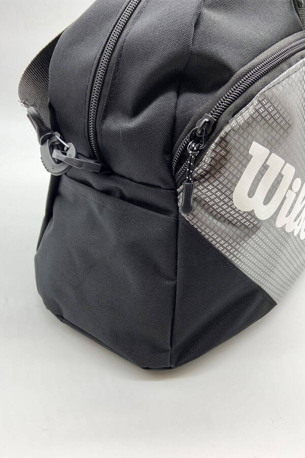 Sports Bag with Shoe Compartment Grey Sports and Travel Bag - 6