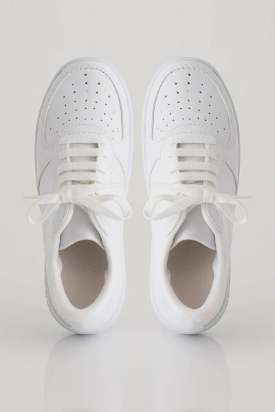 Sports Shoes - 7028 White - 11