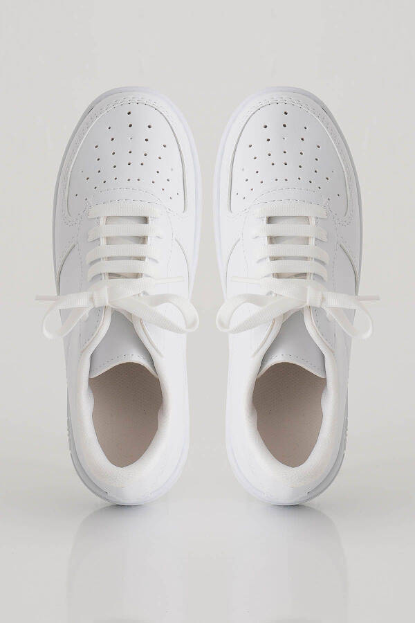 Sports Shoes - 7028 White - 11