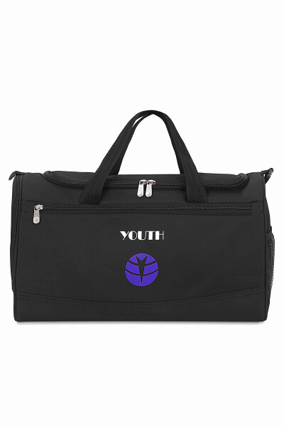 Sports Travel Bag Black Unisex Bag Cabin Size Suitcase - 11