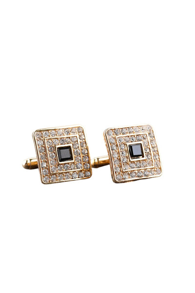 Square Stone Unisex Cufflinks - 3