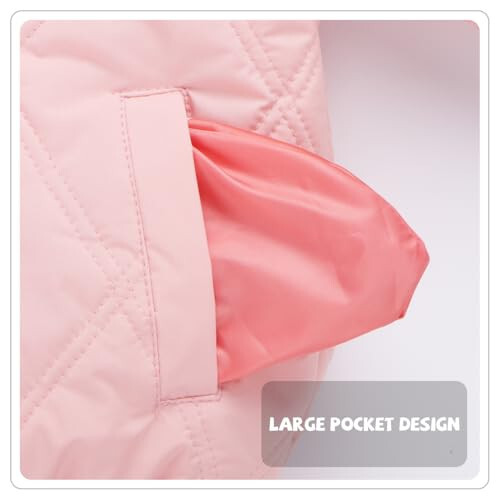 Srkrando Baby Boy Winter Fleece Coat Toddler Puffer Jacket Infant Girl Outerwear Clothes - 5