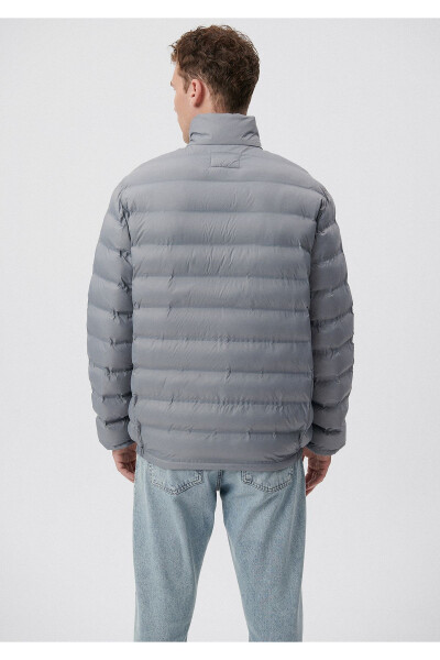 Stand Collar Grey Puffer Jacket 0110190-85550 - 28