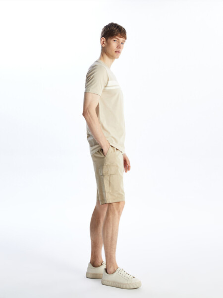 Standard Fit Gabardine Men's Bermuda Shorts - 2