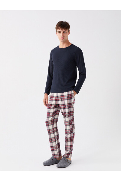 Standard Fit Plaid Men's Pajama Bottoms - 43