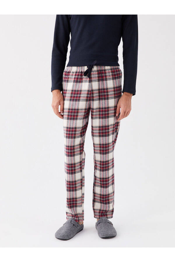 Standard Fit Plaid Men's Pajama Bottoms - 46