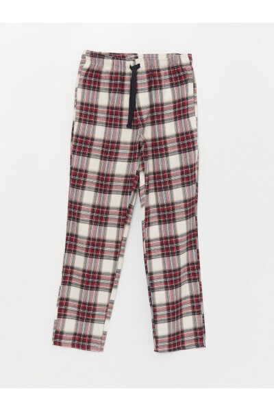 Standard Fit Plaid Men's Pajama Bottoms - 34