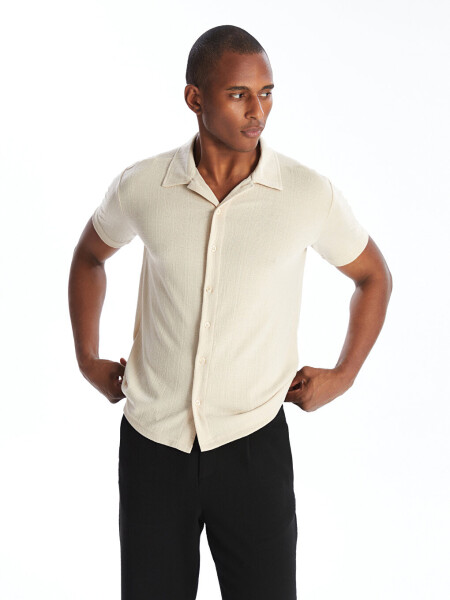 Standard Fit Short Sleeve Men's Shirt - 8