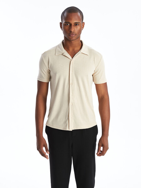 Standard Fit Short Sleeve Men's Shirt - 9