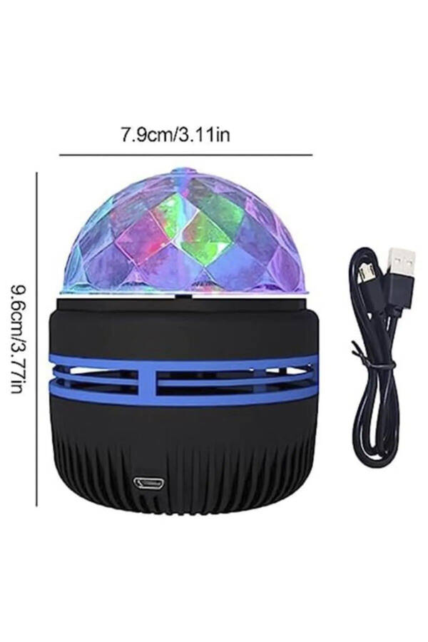 Starry Sky Projector Night Light for Kids Baby Room Black - 6