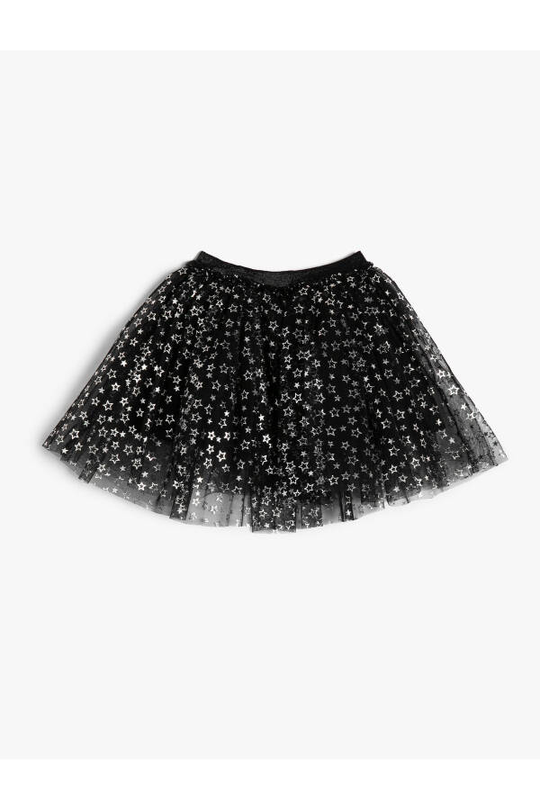 Starry Tulle Skirt Pleated Fluffy - 5