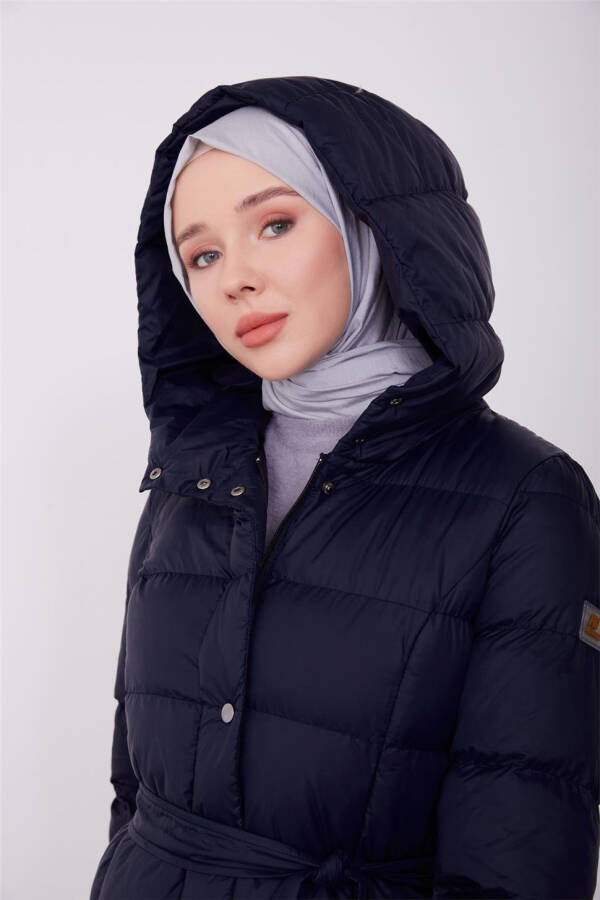 Стеганая куртка Armine 23Kd6401 Синяя - 1