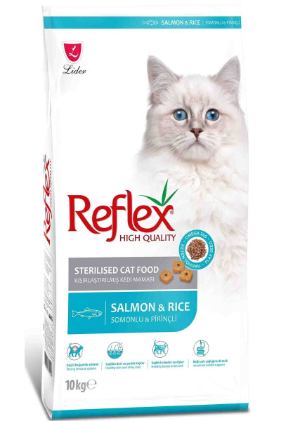 Sterilize Edilmiş Somonlu Kısırlaştırılmış Yetişkin Kedi Maması 10 Kg - 13