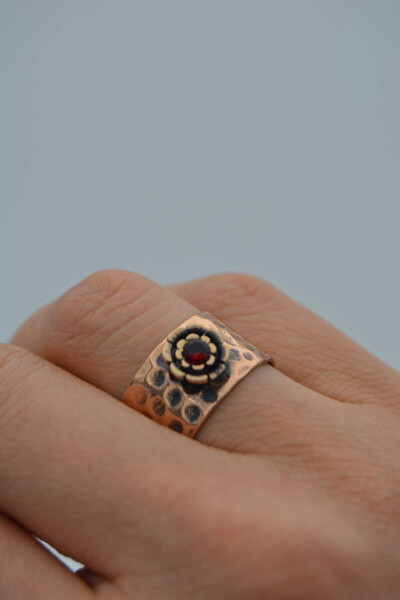 STONEAGE custom designed ruby ring - 4