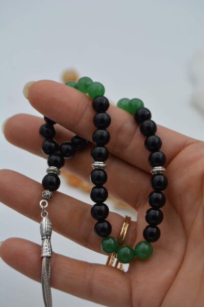 STONEAGE Onyx and Aventurine Bead Rosary - 2