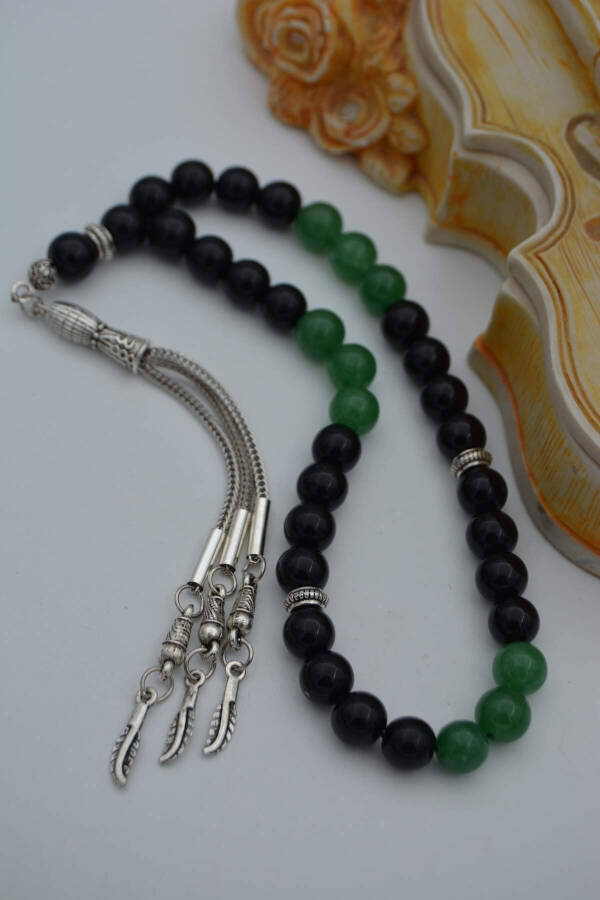 STONEAGE Onyx and Aventurine Bead Rosary - 3