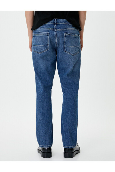 Straight Fit Pipe Leg Jeans - 10