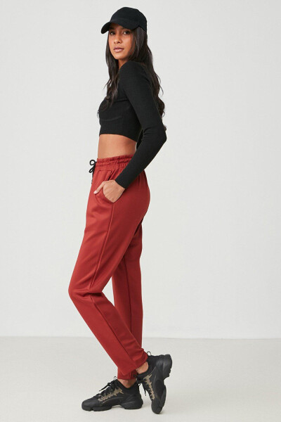 Straight Leg Sweatpants 801 Brick - 3