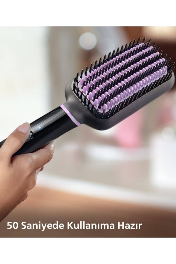 Straightening Comb Bhh880/00, Wide Brush Area, Tourmaline Ceramic Coating, 2 Temperature Settings - 2