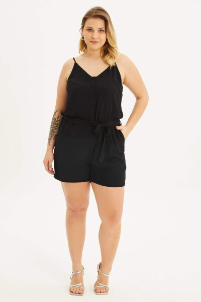 Strapless Short Jumpsuit - 2